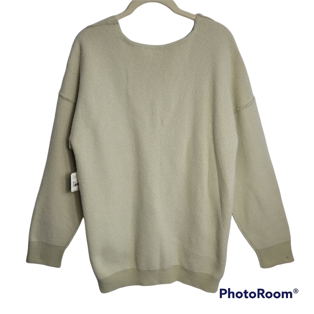 Free People Sweater-Weather V-Neck Sweater SIZE XSMALL‎ - Picture 7 of 16